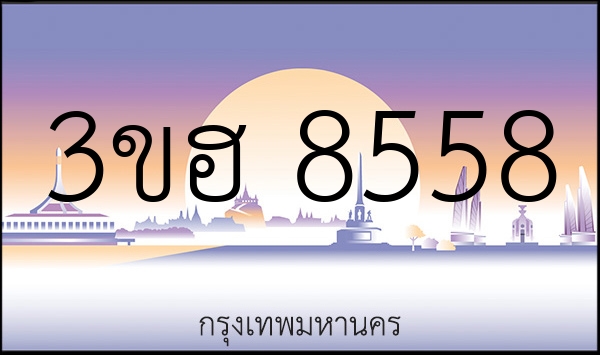 3ขฮ 8558